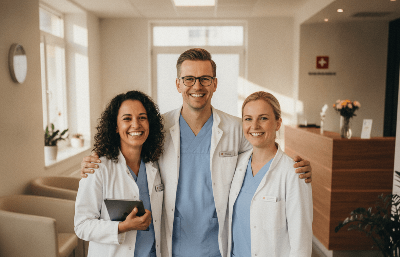 Notre equipe de dentistes a Fribourg - plus de 12 specialistes